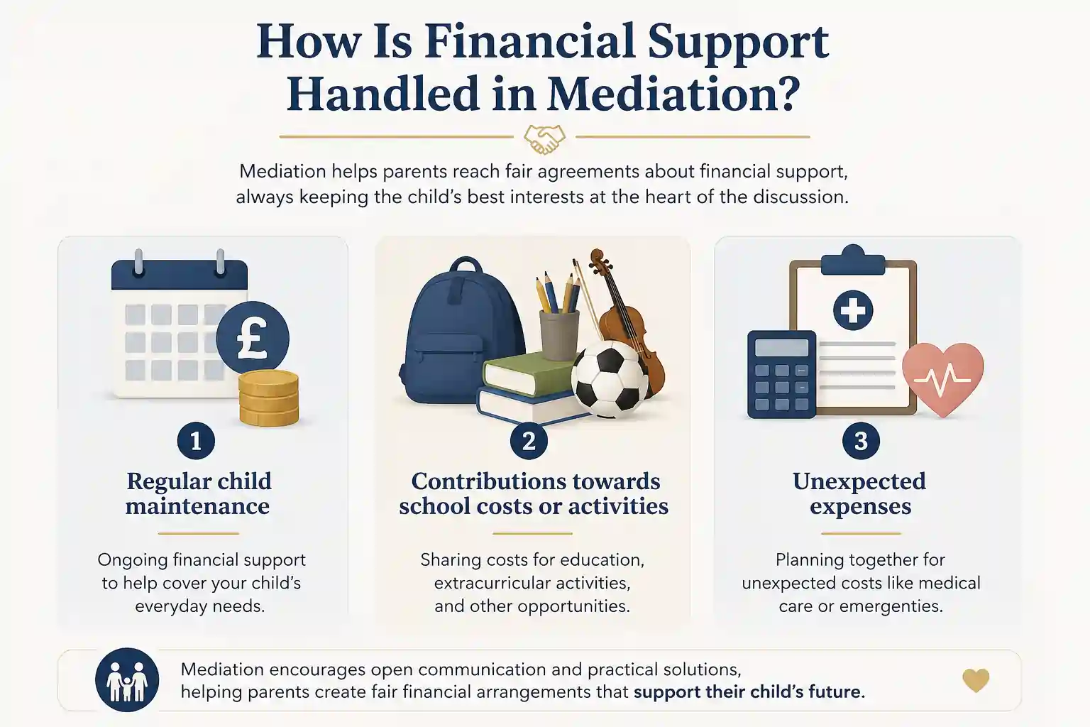How Is Financial Support Handled in Mediation Birmingham